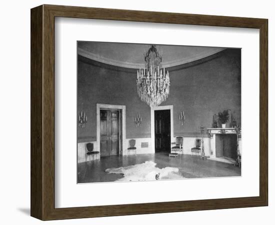 The Blue Room at the White House, Washington DC, USA, 1908-null-Framed Giclee Print