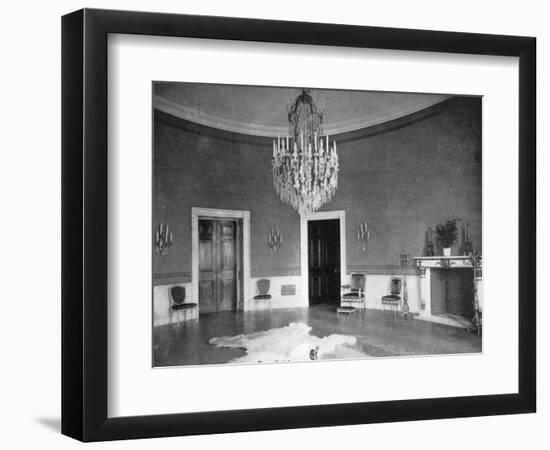 The Blue Room at the White House, Washington DC, USA, 1908-null-Framed Giclee Print