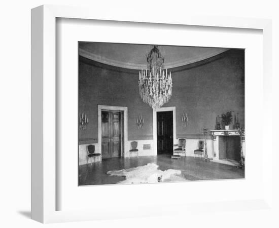 The Blue Room at the White House, Washington DC, USA, 1908--Framed Giclee Print