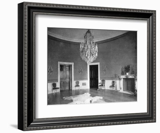 The Blue Room at the White House, Washington DC, USA, 1908-null-Framed Giclee Print