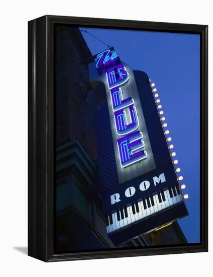 The Blue Room Jazz Club, 18th and Vine Historic Jazz District, Kansas City, Missouri, USA-null-Framed Premier Image Canvas