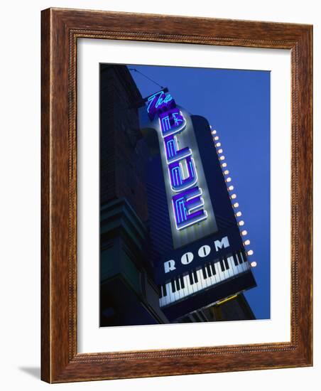The Blue Room Jazz Club, 18th and Vine Historic Jazz District, Kansas City, Missouri, USA-null-Framed Photographic Print