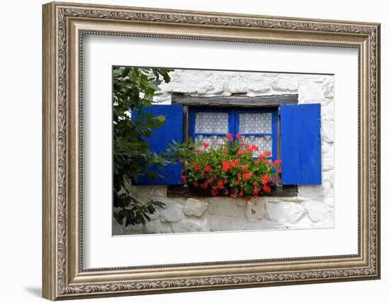 The Blue Shutters-Philippe Sainte-Laudy-Framed Photographic Print