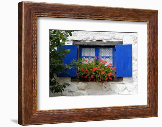 The Blue Shutters-Philippe Sainte-Laudy-Framed Photographic Print