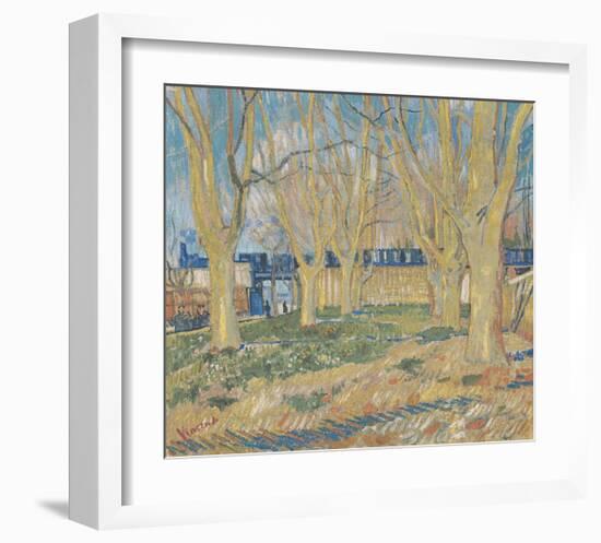 The Blue Train, 1888-Vincent van Gogh-Framed Giclee Print