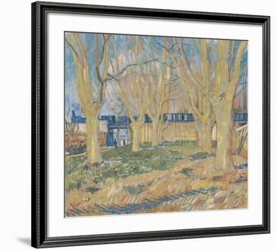 The Blue Train, 1888-Vincent van Gogh-Framed Giclee Print