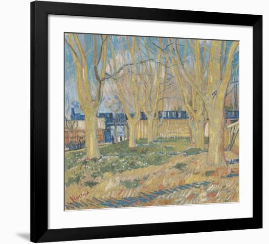 The Blue Train, 1888-Vincent van Gogh-Framed Giclee Print