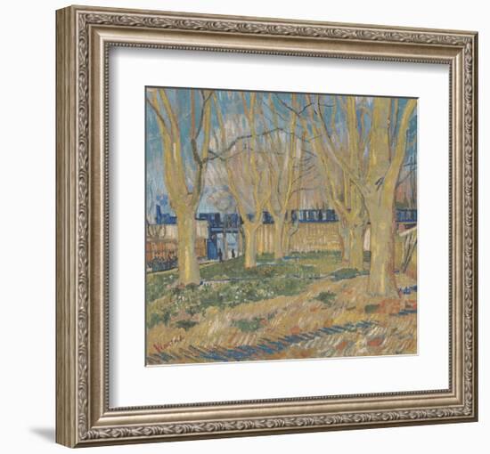 The Blue Train, 1888-Vincent van Gogh-Framed Art Print