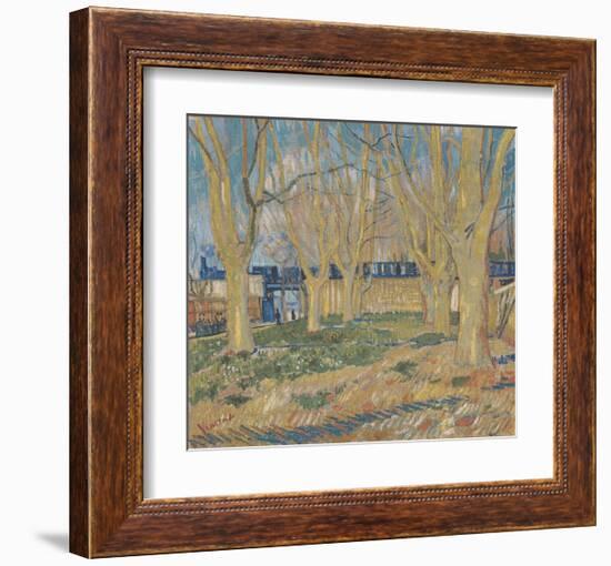 The Blue Train, 1888-Vincent van Gogh-Framed Art Print