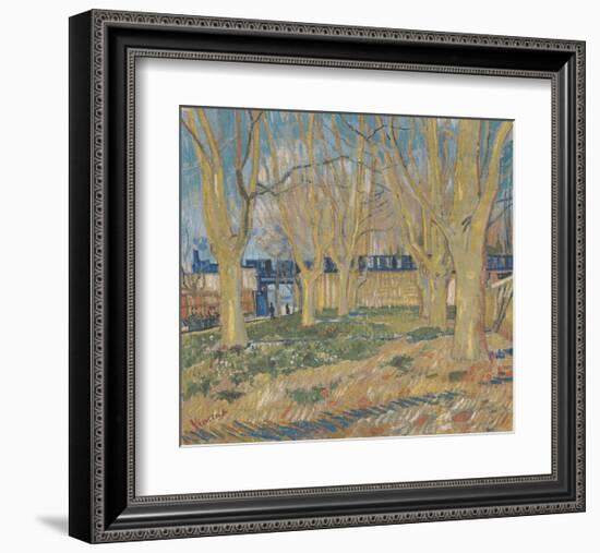 The Blue Train, 1888-Vincent van Gogh-Framed Art Print