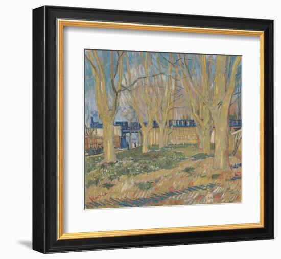 The Blue Train, 1888-Vincent van Gogh-Framed Art Print
