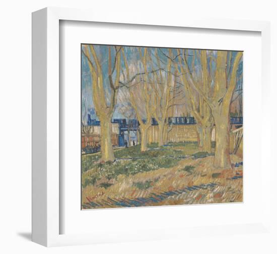 The Blue Train, 1888-Vincent van Gogh-Framed Art Print