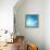 The Blue Underwater with Bubbles-Sergiy Serdyuk-Framed Premier Image Canvas displayed on a wall