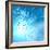 The Blue Underwater with Bubbles-Sergiy Serdyuk-Framed Photographic Print