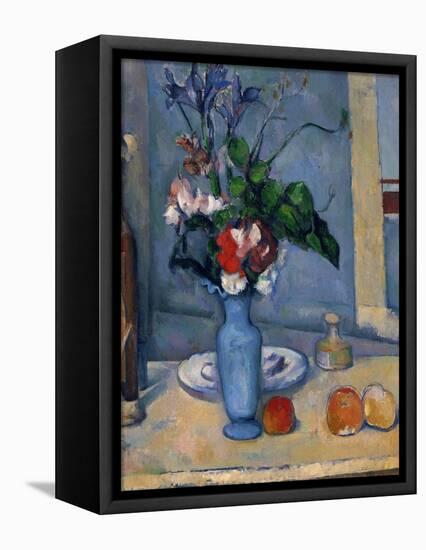 The Blue Vase, 1885-87-Paul Cézanne-Framed Premier Image Canvas