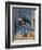 The Blue Vase, 1885-87-Paul Cézanne-Framed Giclee Print