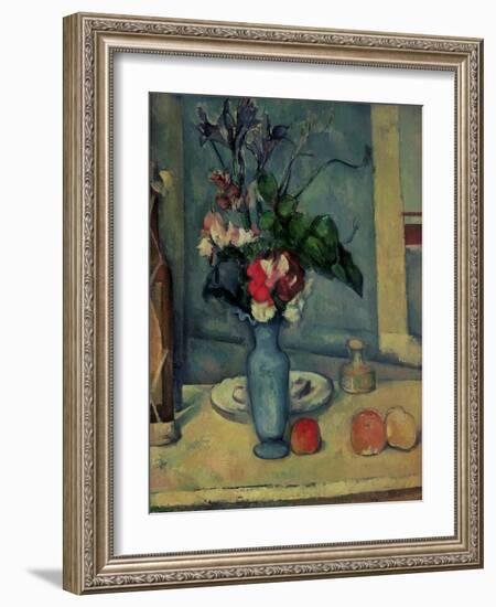 The Blue Vase, 1889-90-Paul Cézanne-Framed Giclee Print