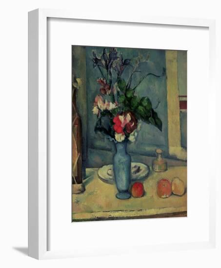 The Blue Vase, 1889-90-Paul Cézanne-Framed Giclee Print