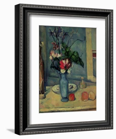 The Blue Vase, 1889-90-Paul Cézanne-Framed Giclee Print