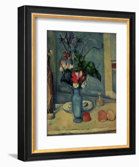 The Blue Vase, 1889-90-Paul Cézanne-Framed Giclee Print