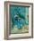 The Blue Vase (Le Vase Ble)-Paul Cézanne-Framed Giclee Print