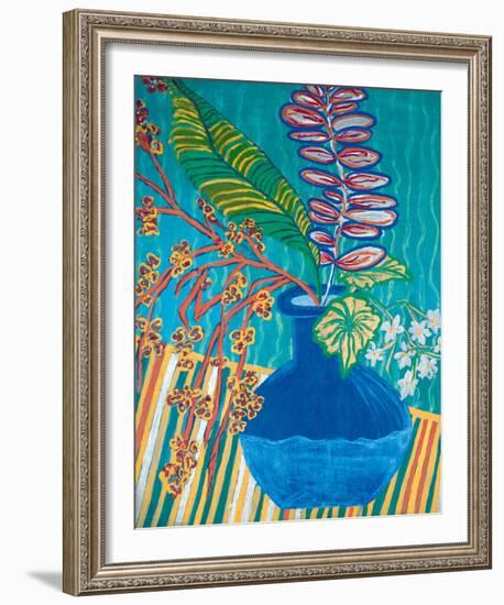 The Blue Vase-Hedy Klineman-Framed Giclee Print