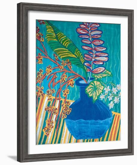 The Blue Vase-Hedy Klineman-Framed Giclee Print