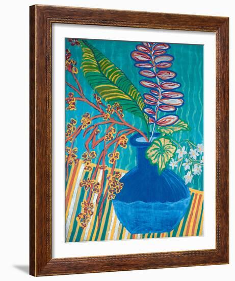 The Blue Vase-Hedy Klineman-Framed Giclee Print