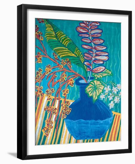 The Blue Vase-Hedy Klineman-Framed Giclee Print