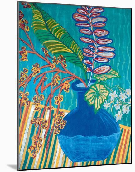 The Blue Vase-Hedy Klineman-Mounted Giclee Print