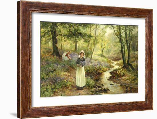 The Bluebell Glade-Ernest Walbourn-Framed Giclee Print