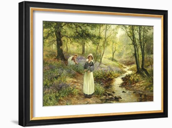 The Bluebell Glade-Ernest Walbourn-Framed Giclee Print