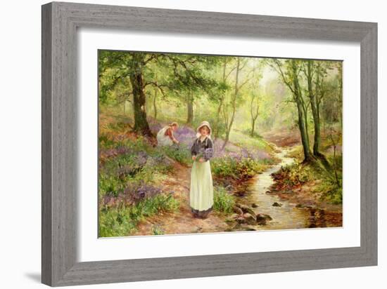 The Bluebell Glade-Ernest Walbourn-Framed Giclee Print