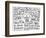 The Blueprint Drawings, 1990-Keith Haring-Framed Giclee Print