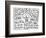 The Blueprint Drawings, 1990-Keith Haring-Framed Giclee Print