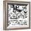 The Blueprint Drawings, 1990-Keith Haring-Framed Giclee Print