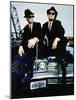 THE BLUES BROTHERS, 1980 directed by JOHN LANDIS Dan Aykroyd and John Belushi (photo)-null-Mounted Photo