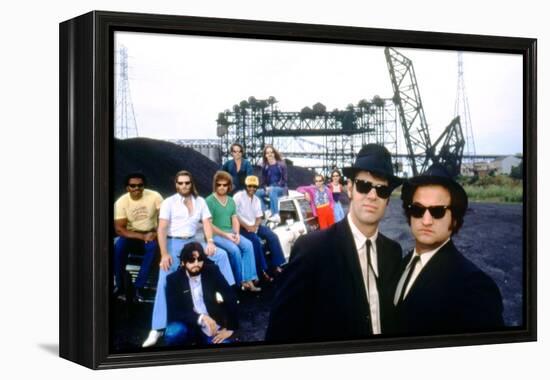 THE BLUES BROTHERS, 1980-null-Framed Stretched Canvas