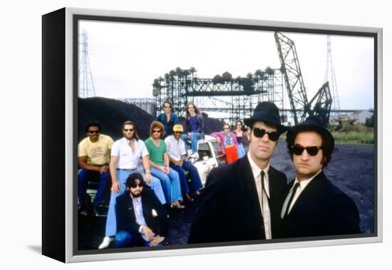 THE BLUES BROTHERS, 1980-null-Framed Stretched Canvas