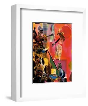 The Blues-Romare Bearden-Framed Art Print