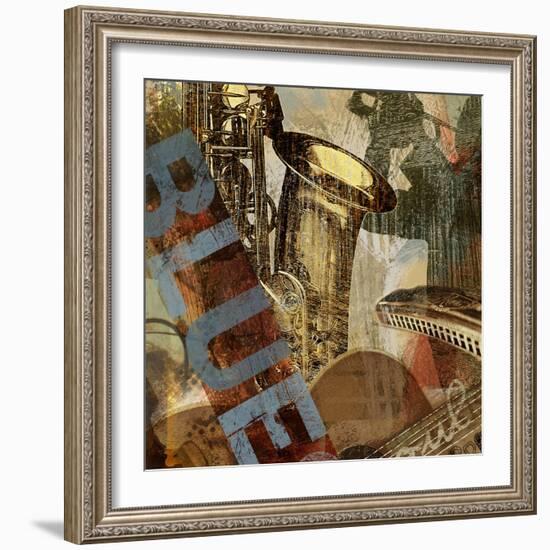 The Blues-Eric Yang-Framed Art Print