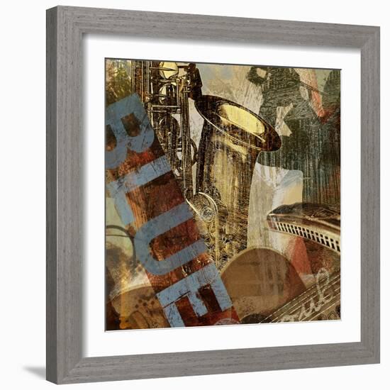 The Blues-Eric Yang-Framed Art Print