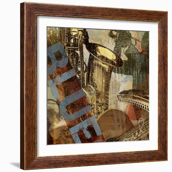 The Blues-Eric Yang-Framed Art Print