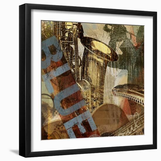 The Blues-Eric Yang-Framed Art Print