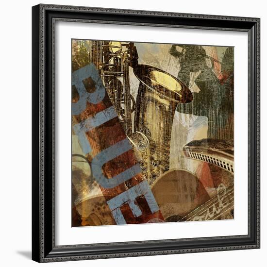 The Blues-Eric Yang-Framed Art Print