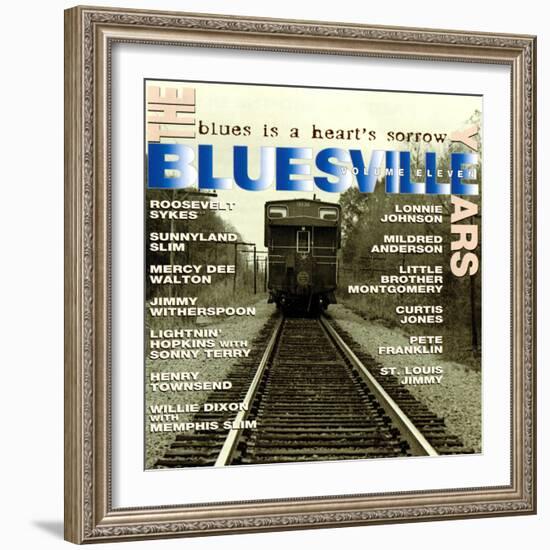 The Bluesville Years: Blues is a Heart's Sorrow, Vol. 11-null-Framed Art Print