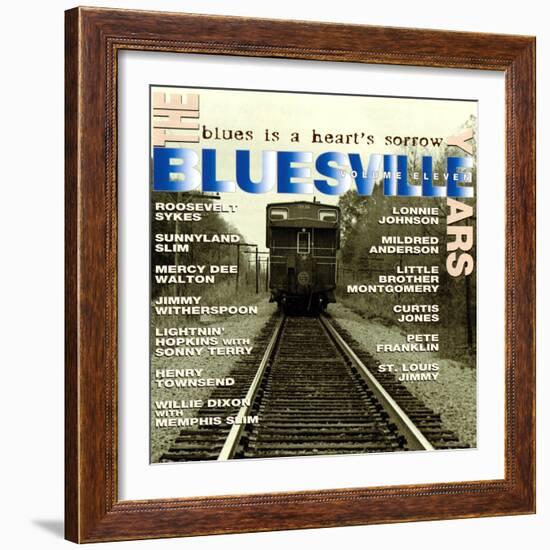 The Bluesville Years: Blues is a Heart's Sorrow, Vol. 11-null-Framed Art Print