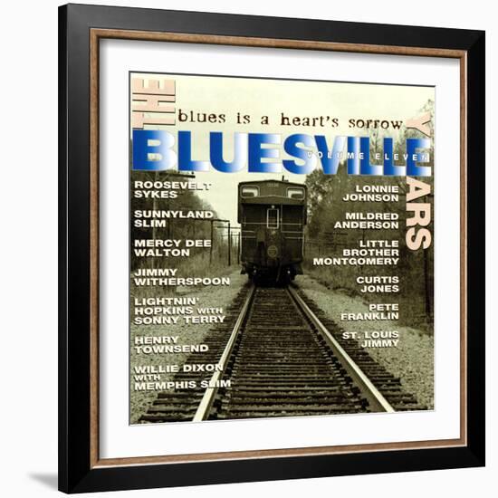 The Bluesville Years: Blues is a Heart's Sorrow, Vol. 11-null-Framed Art Print