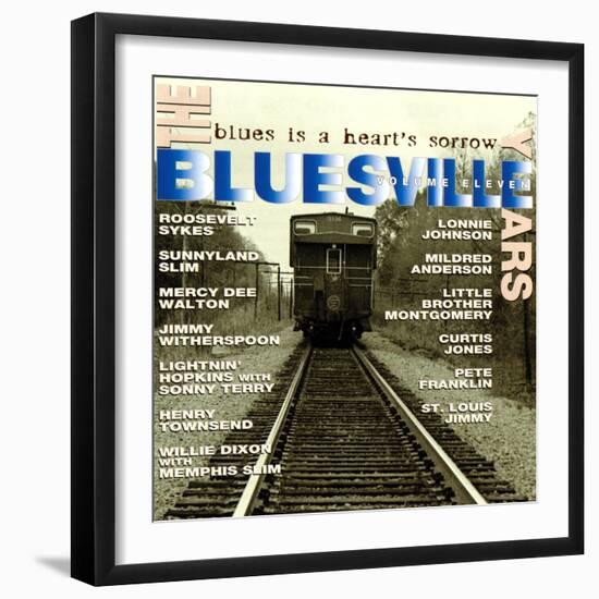 The Bluesville Years: Blues is a Heart's Sorrow, Vol. 11-null-Framed Art Print