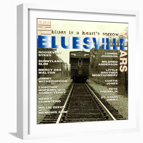 The Bluesville Years: Blues is a Heart's Sorrow, Vol. 11-null-Framed Art Print